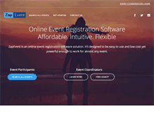 Tablet Screenshot of lindenwood10k.zapevent.com