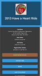Mobile Screenshot of haveaheartride.zapevent.com