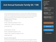 Tablet Screenshot of eastvale5k10k.zapevent.com